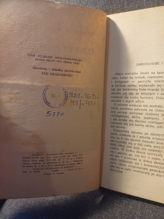 Miodrag Bulatović Czerwony kogut leci wprost do nieba