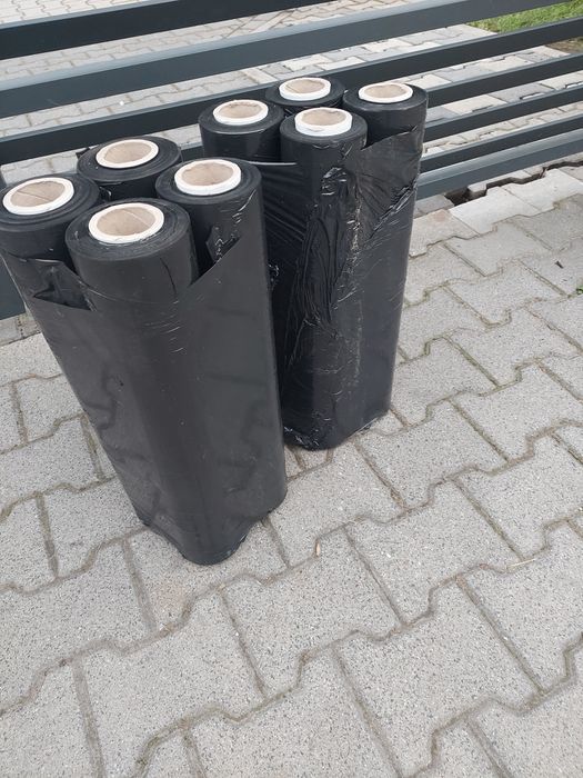 Folia czarna folia stretch  folia strecz