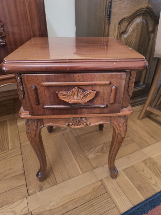 Komoda styl wiktoriański, meble rumuńskie, styl Ludwikowski + 2 szafki