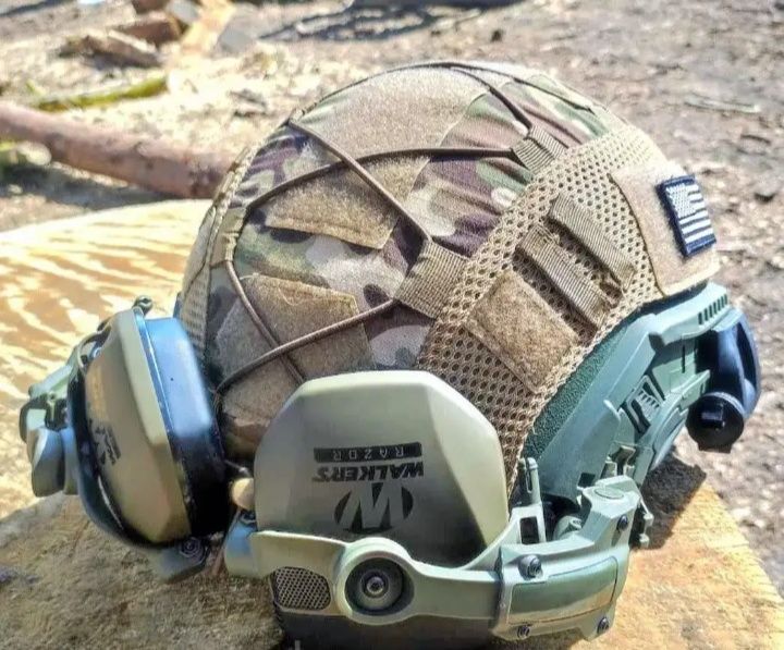 Комплект! Наушники Walker's Razor Slim +крепление чебурашки Валкерс