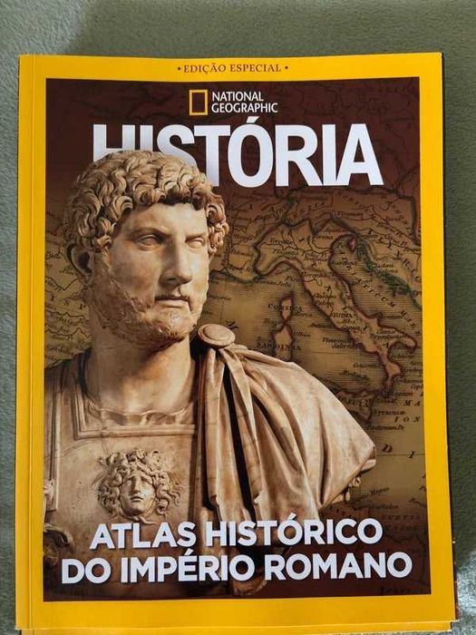 Conjunto de revistas história pela National Geographic em bom estado