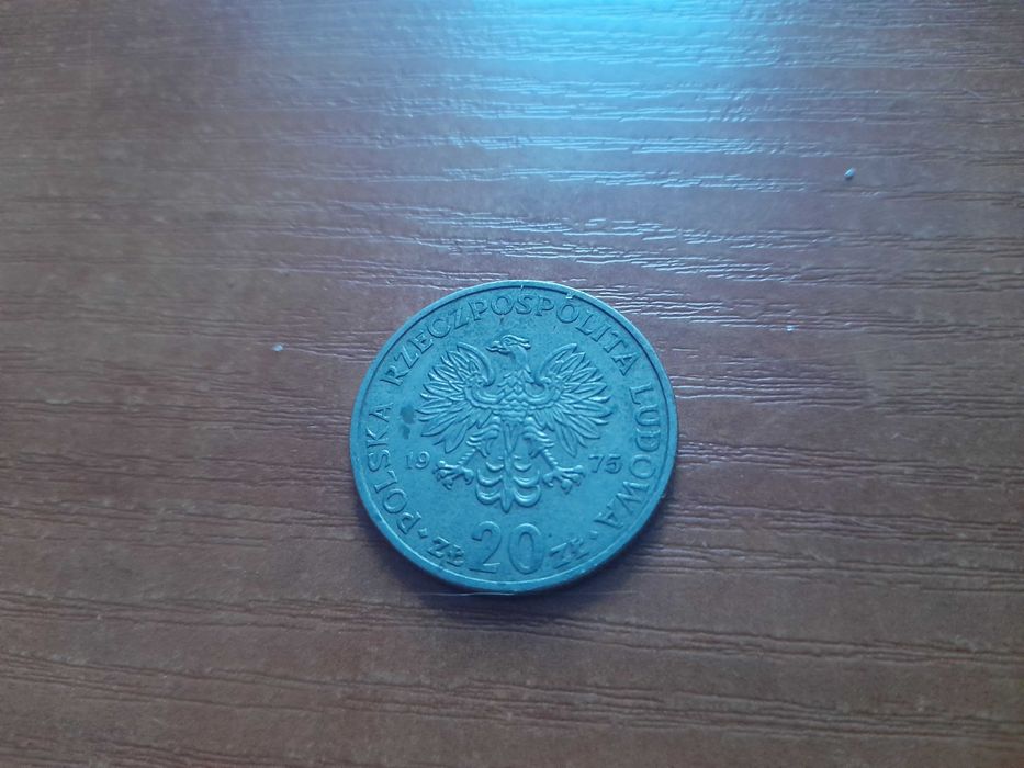 20 zł Marceli Nowotko 1975r BEZ ZNAKU MENNICY!