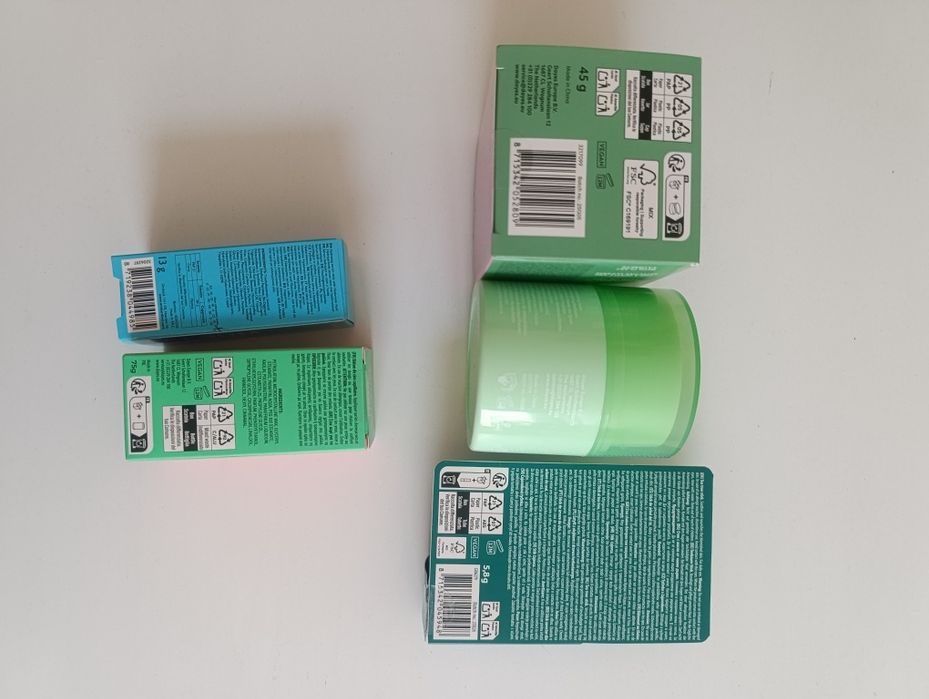 Cleansing Balm, Tea tree stick, Serum Stick, Hair wax stick arbuz Action