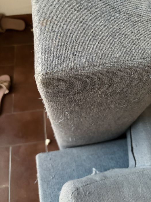 Sofa azul  usado
