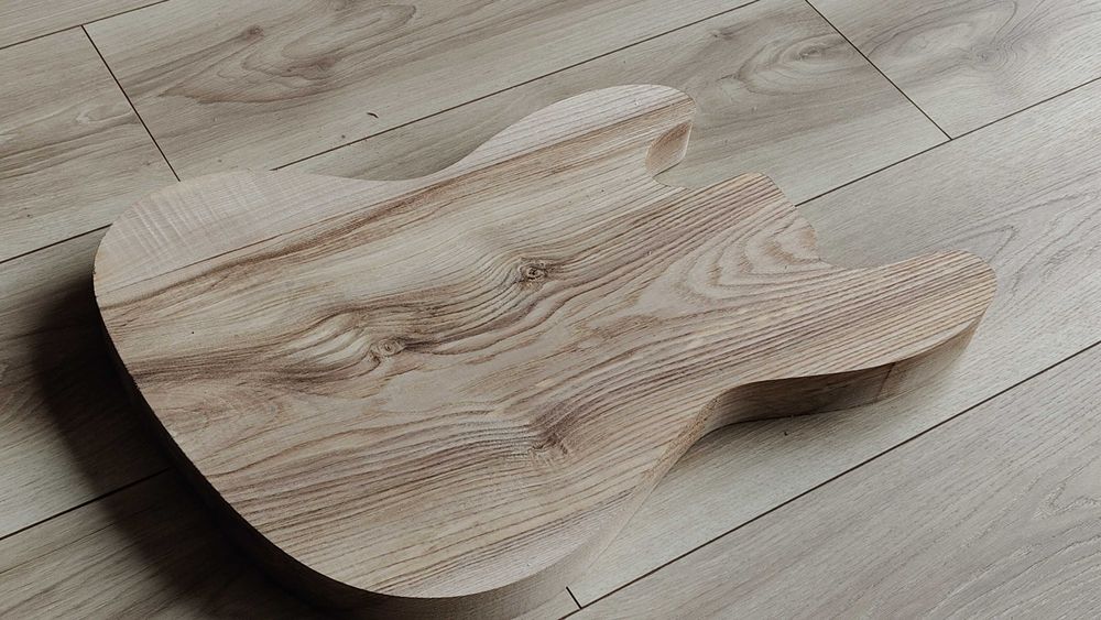 Korpus w stylu jazz bass 5 strun jesion