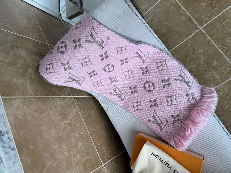 Cachecol Louis Vuitton Rosa
