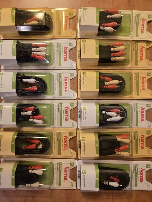 Kable audio stereo RCA RCA. 3M