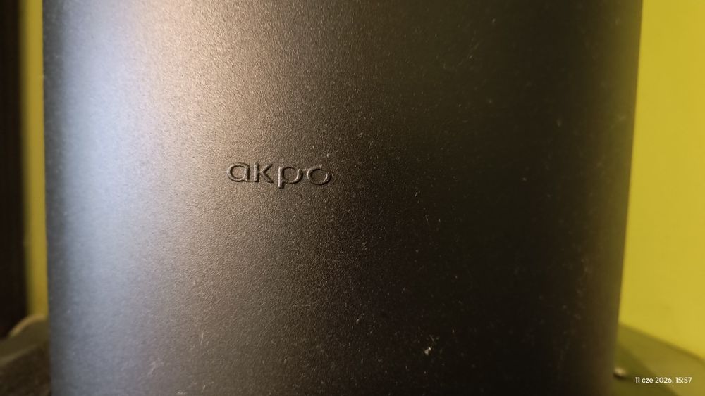 Okap Akpo czarny 60cm