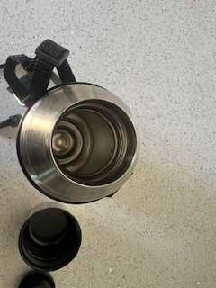 Garrafa termos de aço inox