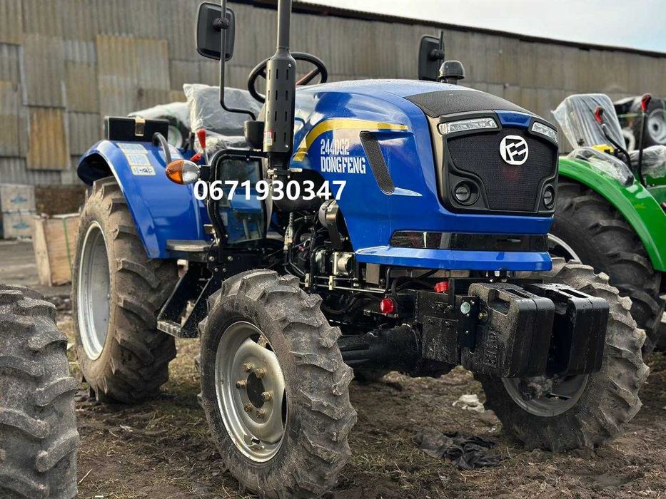 Мінітрактор Dongfeng 244-DG2 Revers Дводискове зчепл Доставка Донфенг