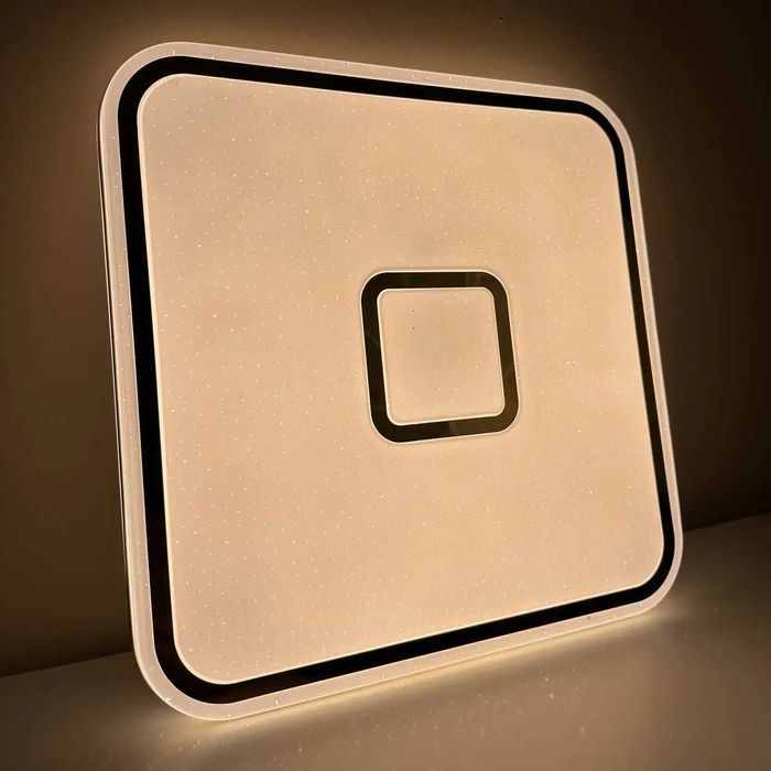 Смарт світильник "Дзеркальний кант Gold" з пультом керування. SmartLed