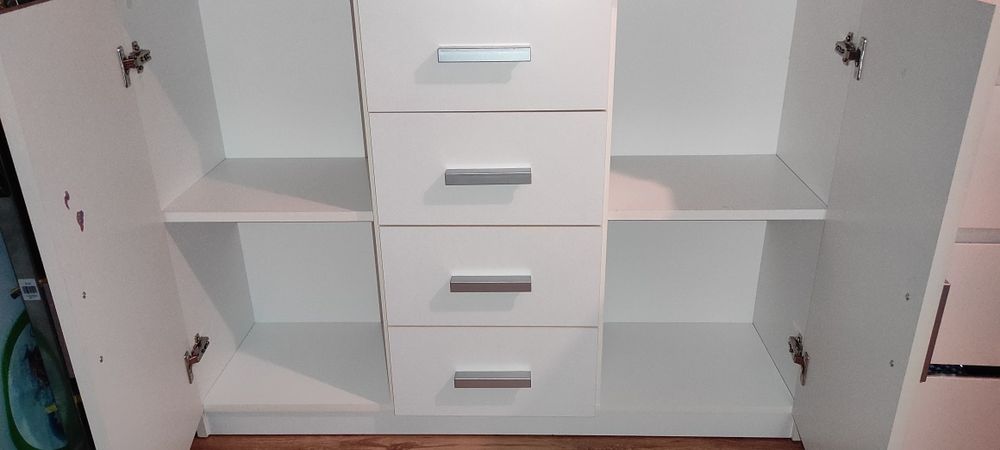 Komoda biała jysk