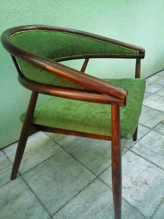 Krzeslo drewnianev intage