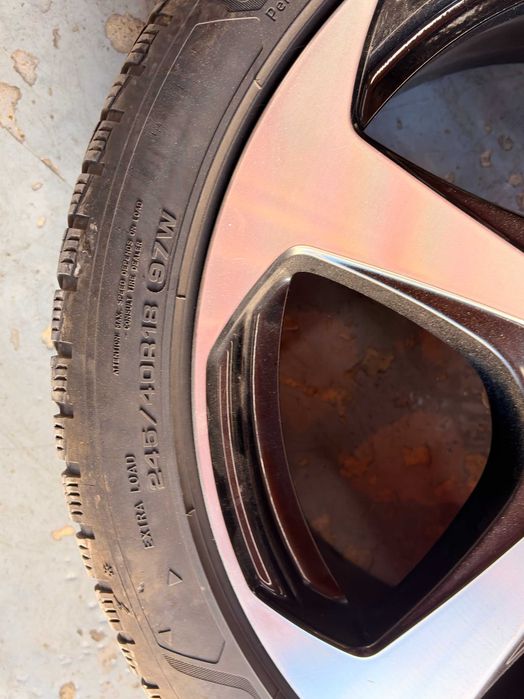 4 Jantes Mercedes com Pneus Goodyear e Michelin