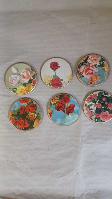 Bases de copos vintage