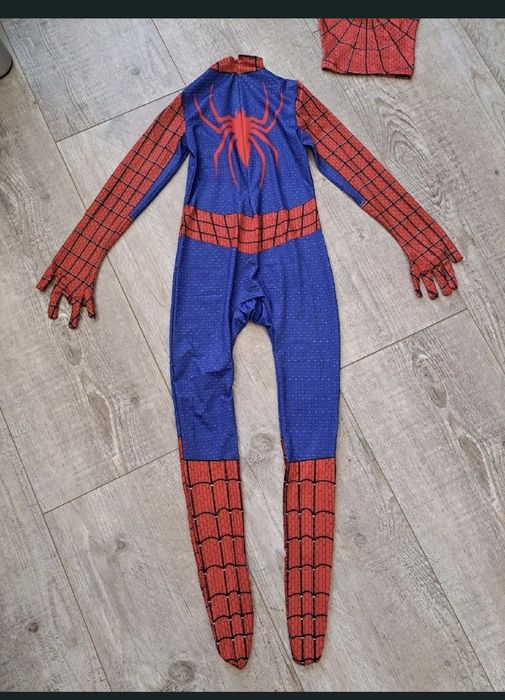 Rozm 110/116 (120) - Przebranie, strój Spider-Man - niebieski/czerwony