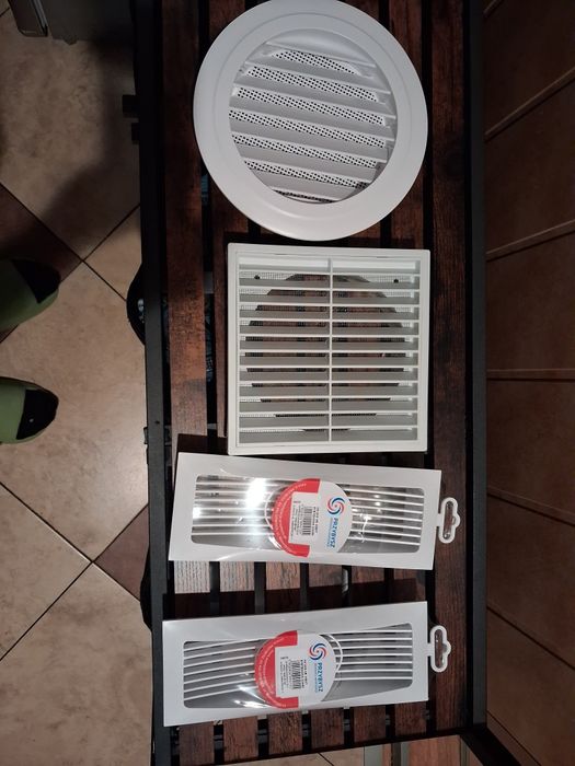 Zestaw nowych wywietrzników