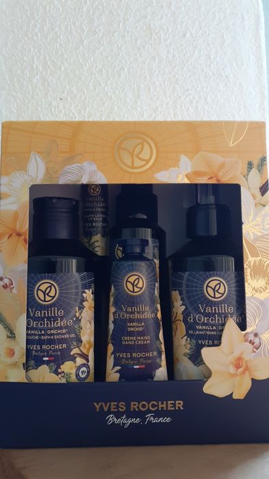 Conjunto baunilha orquidea yves  Rocher