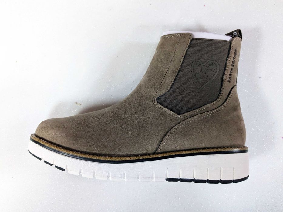 Botki na platformie Earth Edition Marco Tozzi rozm. 37