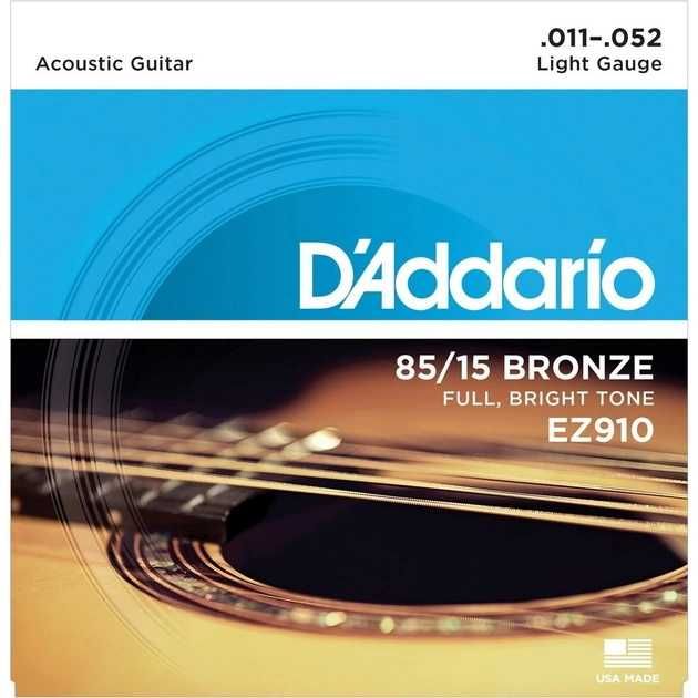 Струны D'addario (китай) EZ890, EZ900, EZ910, EZ920, EZ930 (бронза)