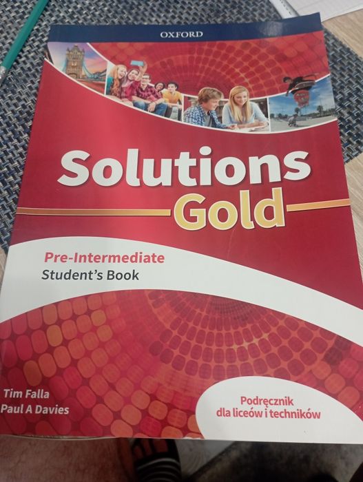 Solutions gold język angielski