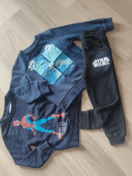 Zestaw dres r.104 chłopiec