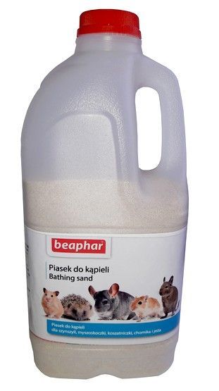 Piasek do kąpieli dla gryzoni i jeży pigmejskich Bathing sand 2L/1,3kg