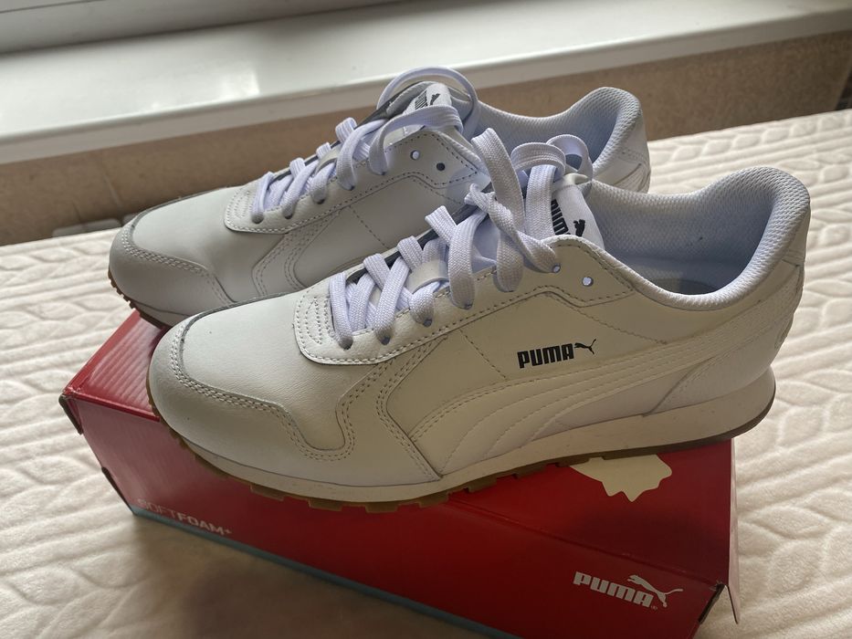 Кросівки Puma ST runner v3 L Jr (білі)