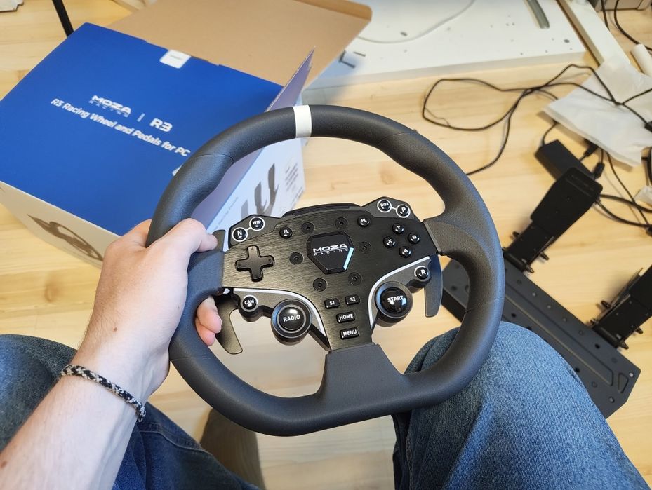 Moza R3 RS074 (PC) bundle zestaw kierownica baza pedały DirectDrive DD do gier komputerowych GWARANCJA 2 lata 24 miesiące