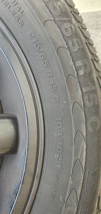 Jantes 15 Audi com pneus