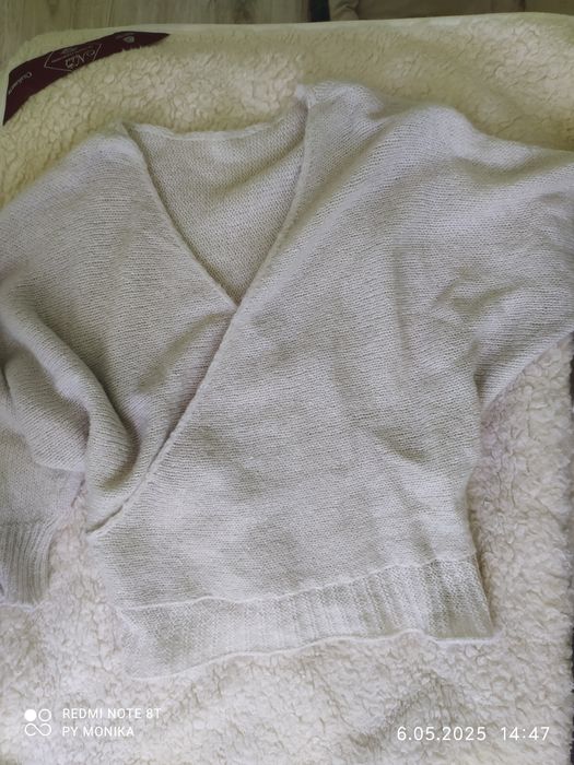 Sprzedam sweterek damski kaszmir, baby moher M/L