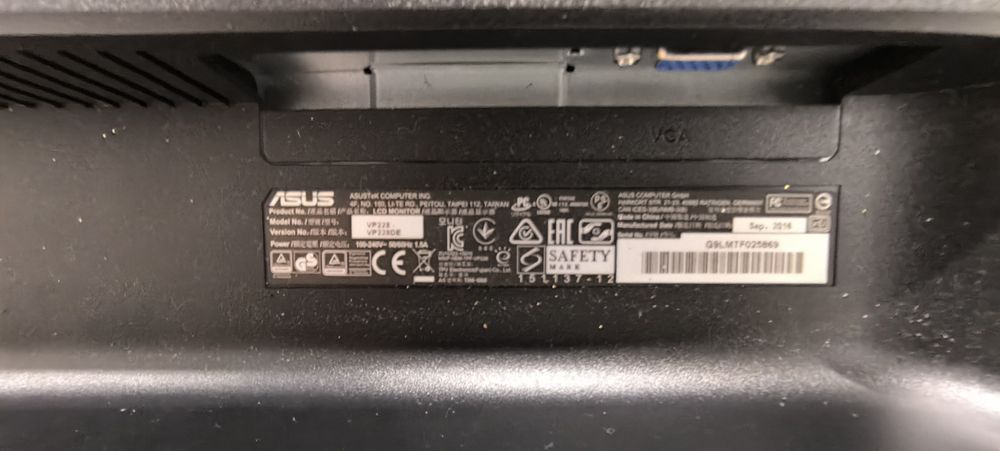 Écran ASUS para computador