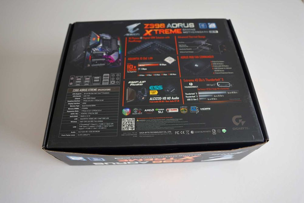 TOP! Aorus XTREME Z390 LGA115164740207455491122