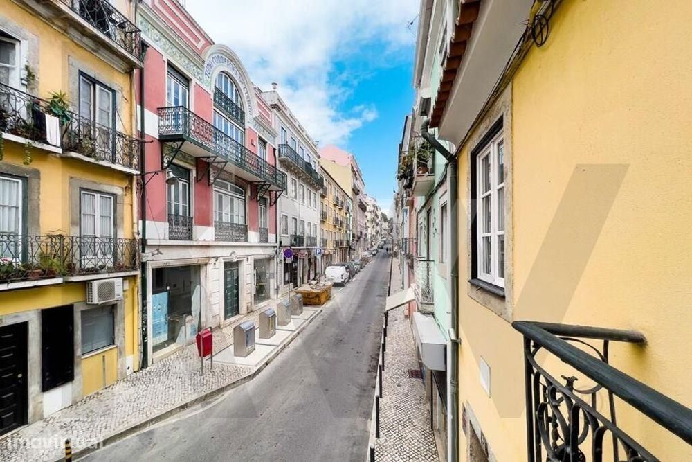 Triplex T4+1 no coração de Lisboa - Rua da Glória à Avenida da Liberd