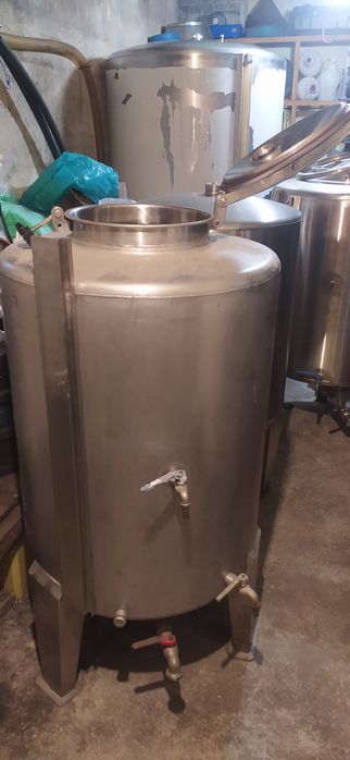 Cubas inox de 350 litros