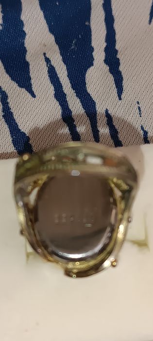 Zegarek czajka pierścionek filigranowy