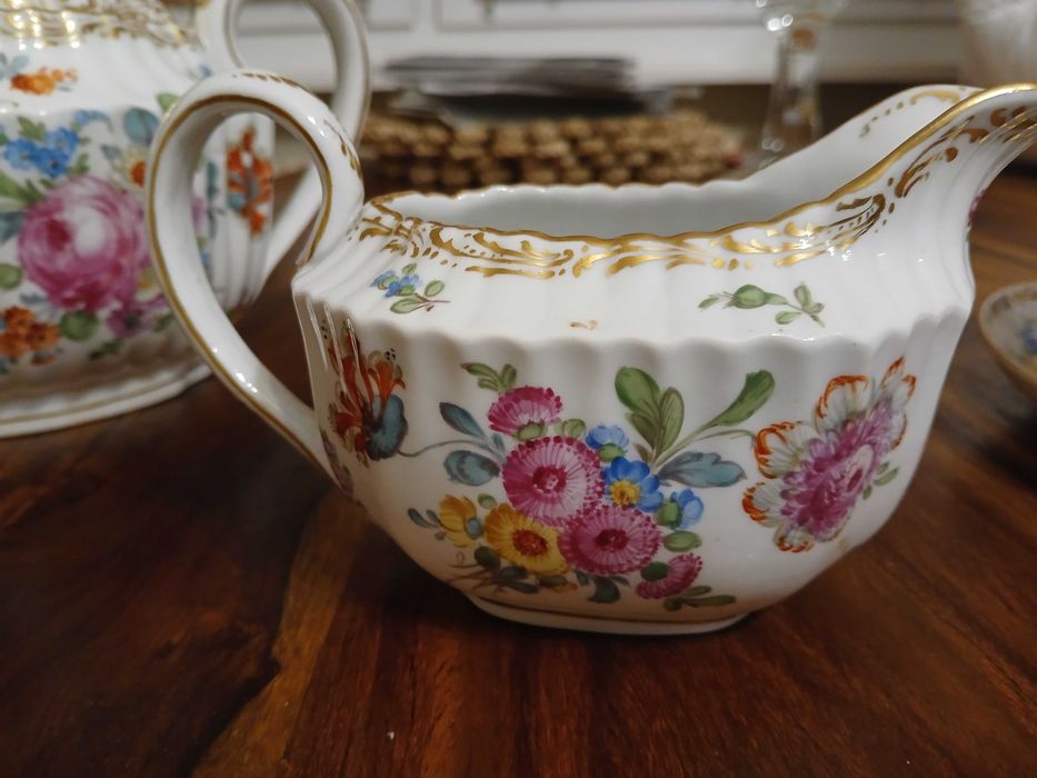 Zestaw porcelany z Drezna