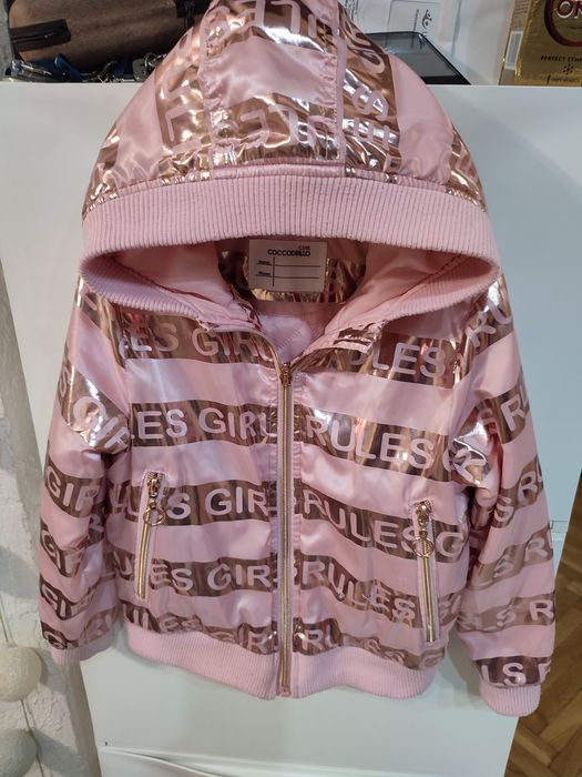 Kurtka wiosenna 116 Coccodrillo kurteczka z kapturem przejściowa