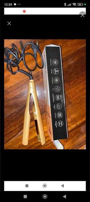 Prancha de Cabelo 2 em 1