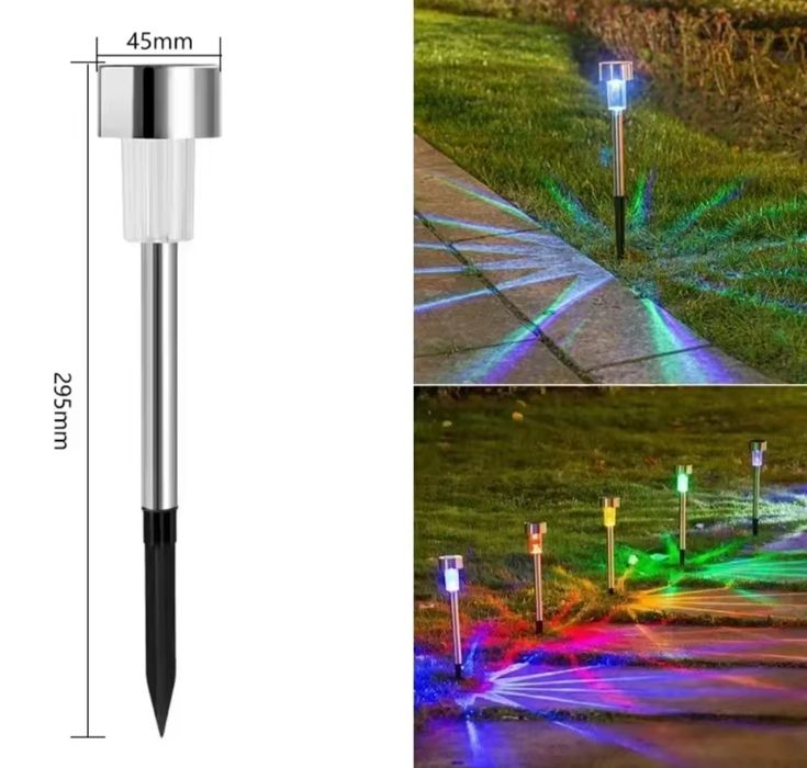 Сонячні садові ліхтарі