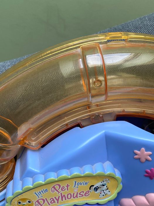 Domek rozkładany z tunelem dla zwierząt lps dla pet shopów