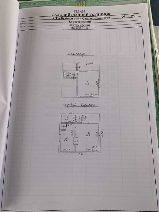 Продаю Дачу  в районі Бровара місто Коростень