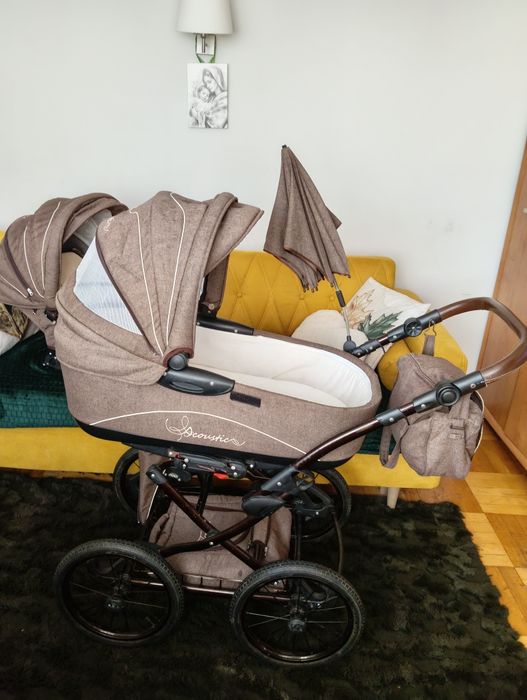 Wózek 2w1 do kołysania .