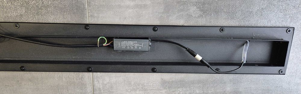 Lampa ścienna Led długa wodoodporna IP65 kinkiet zewnętrzny 150 cm