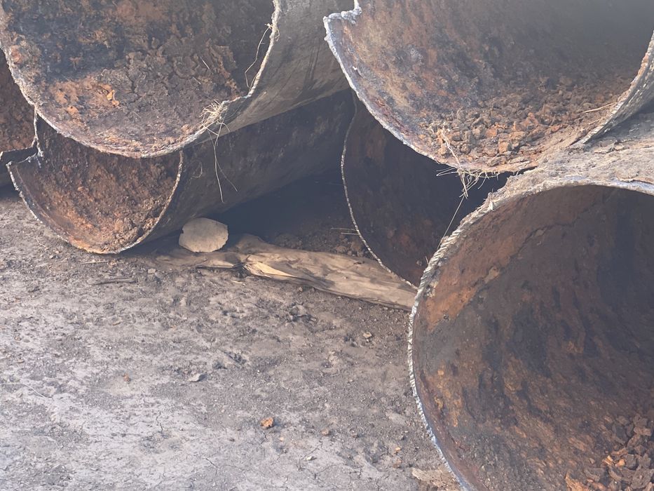 Труба металева б/у спіраль. Діаметр 630