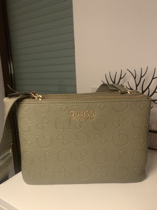 Mala Guess nova (verde tropa)