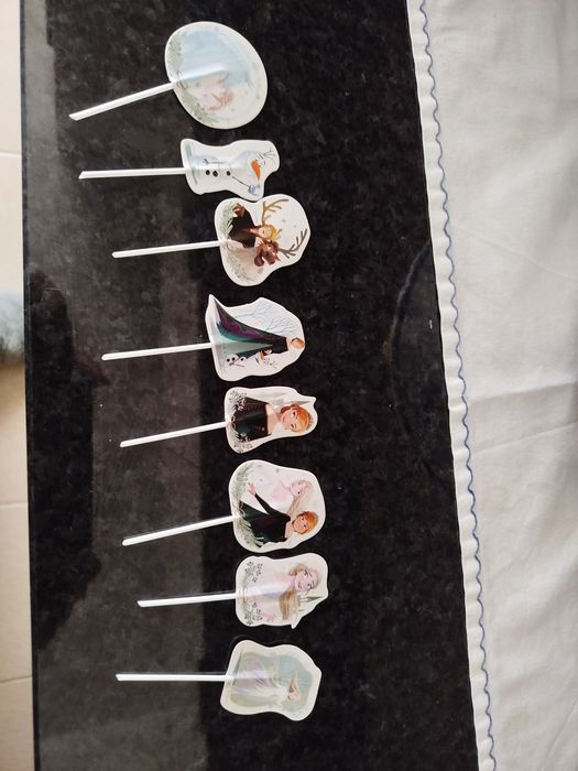 Decoração para bolo da Elsa (Frozen)