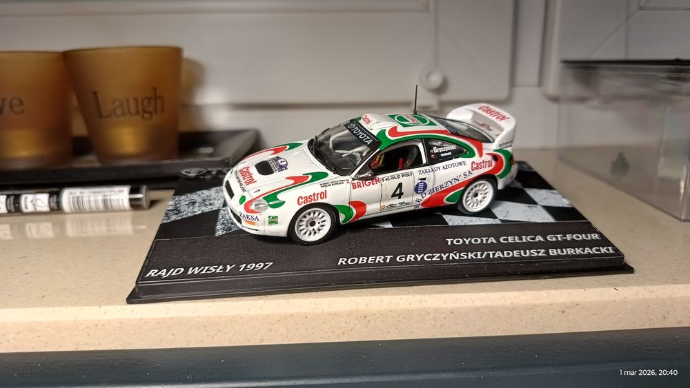 Toyota Celica GT-FOUR Robert Gryczyński Rajd Wisły 1997 1:43