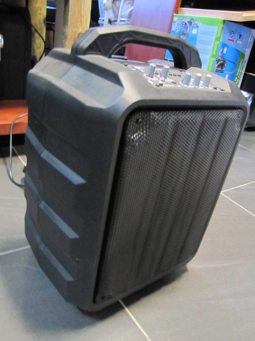 Głośnik przenośny karaoke akumulatorowy Bluetooth USB Auna Moving