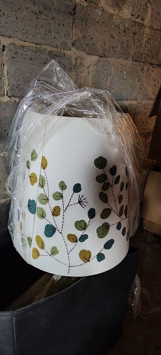 Klosz do lampy motyw roślinny